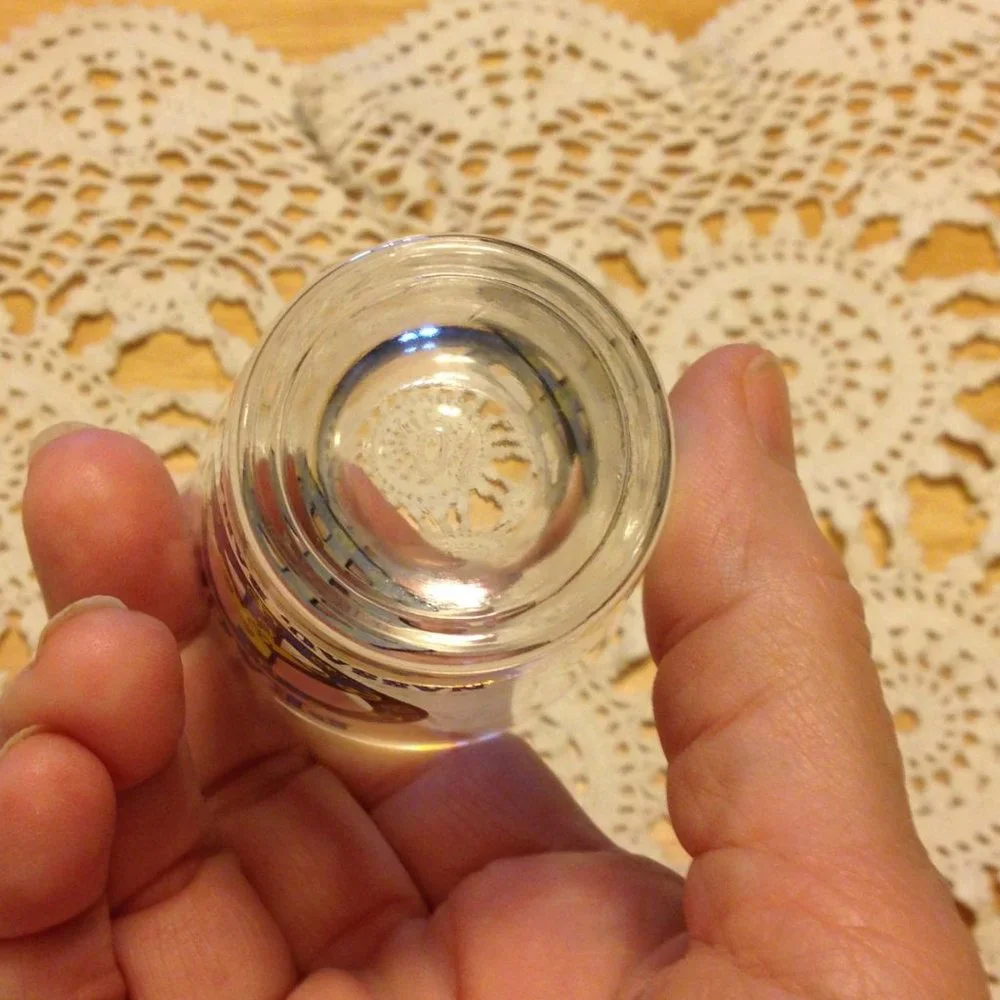 Bahamas Hippie Shot Glass, Peace Out!